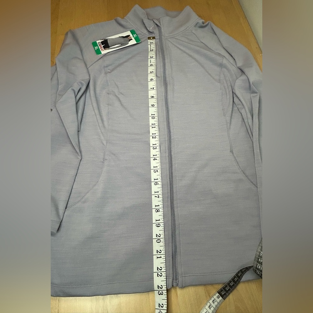 32 Degrees Heat Lightweight Zip Jacket XL Purple Activewear Full Zip - Picture 7 of 12